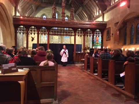 Christingle in St Michael's Inkpen (1)
