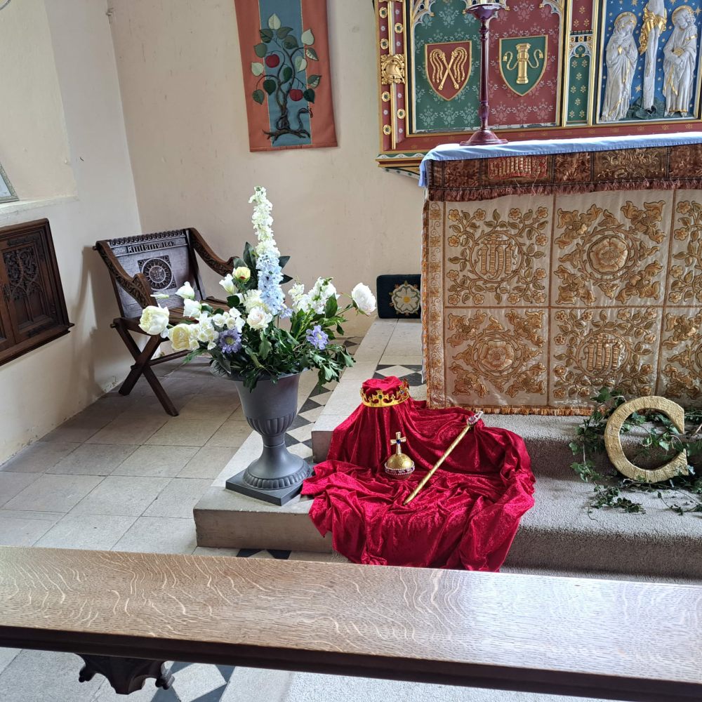 Flowers at the Commemoration Service at St Mary's, Kintbury (5)