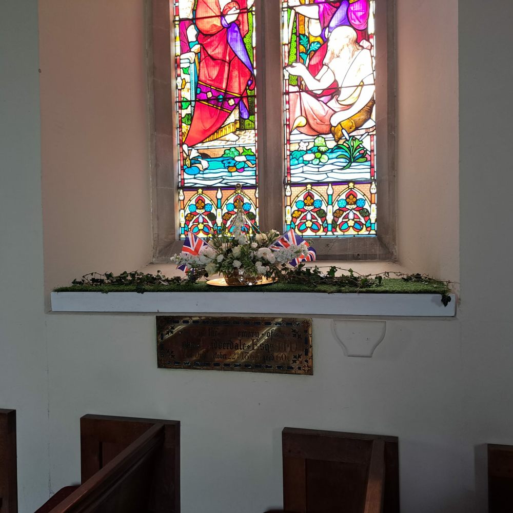 Flowers at the Commemoration Service at St Mary's, Kintbury (7)
