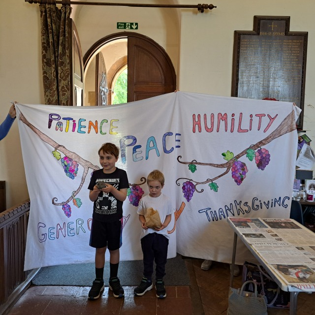 St Mary's Kintbury, Crafts with a Harvest Theme (12)