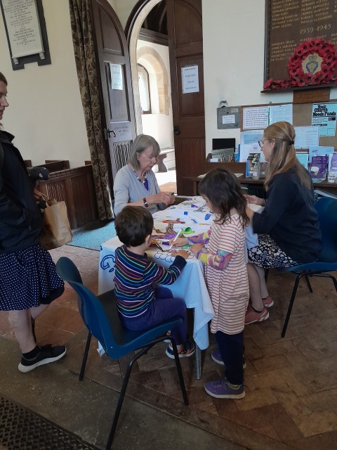 St Mary's Kintbury, Crafts with a Harvest Theme (2)