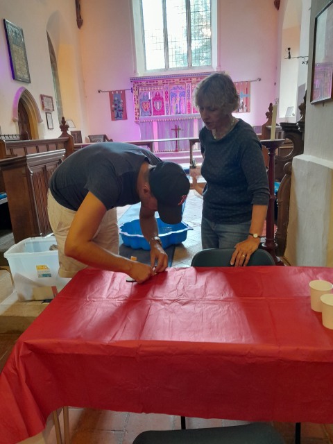 St Mary's Kintbury, Crafts with a Harvest Theme (5)