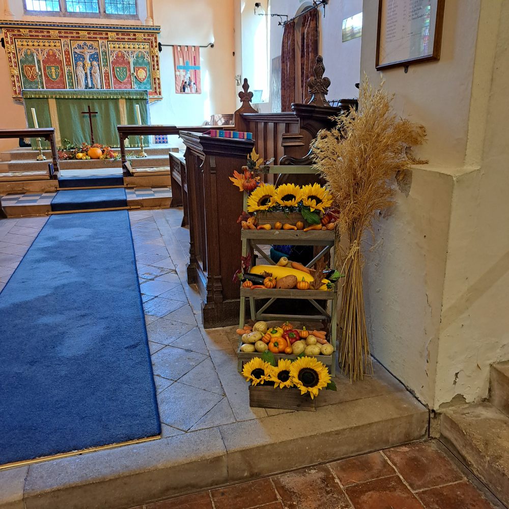 Harvest in St Mary's Kintbury (3)