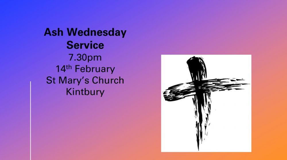 Ash Wednesday 14th Feb at Kintbury